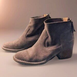 Ugg Ankle Booties Brown Suede